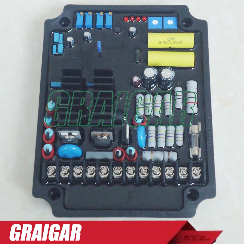 Генератор AVR UVR6 автоматический регулятор напряжения оснащен полной системой защиты