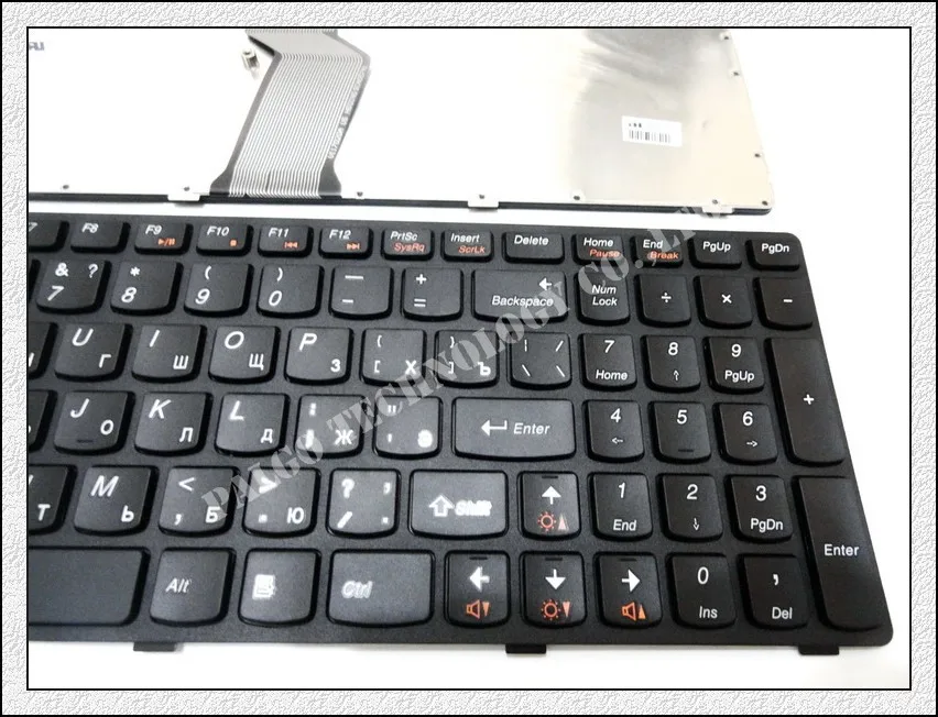 Русская клавиатура для lenovo 25-011910 25-200938 25-201000 MP-10A33SU-6863 V117020BK1 V117020CS1 G570-RU ру