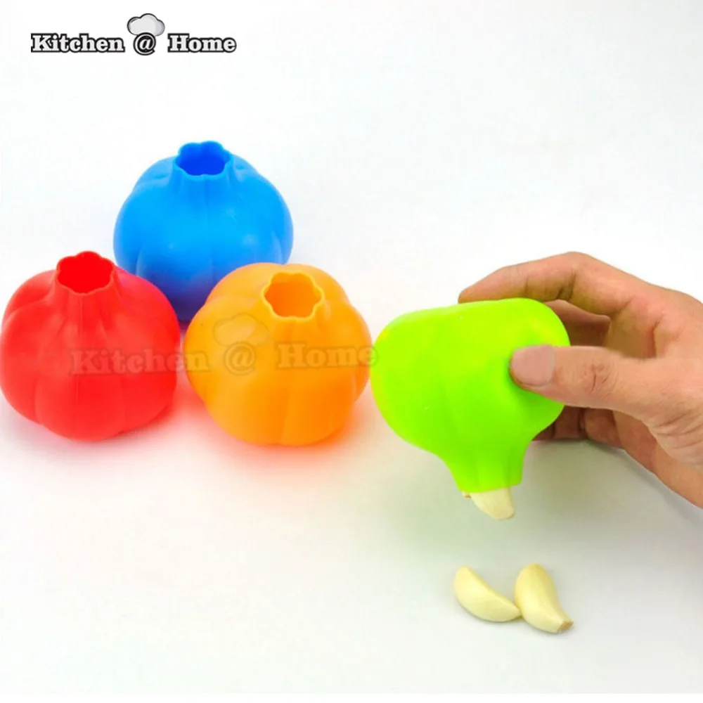 New Magic Peeler Peel Barrel Peeling Garlic Press kitchen Accessories