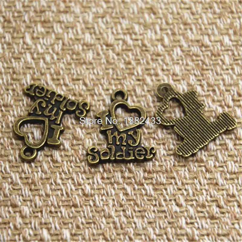 20 шт. подвески в виде солдата 17 х19 мм | Украшения и аксессуары