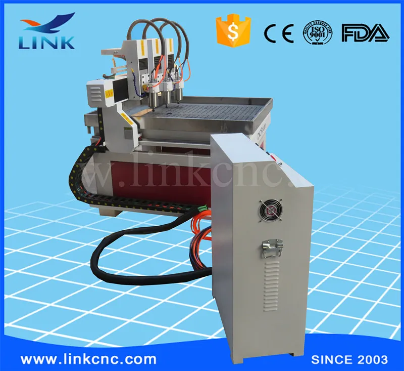 Multi голову cnc router Мебель лазерный гравировальный станок низкая стоимость станка