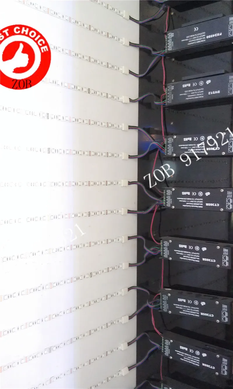 3 канала* 5A высокой мощности DMX512 декодер, CT305R контроллер для RGB потолочный светильник, светодиодные полосы света, розничная торговля