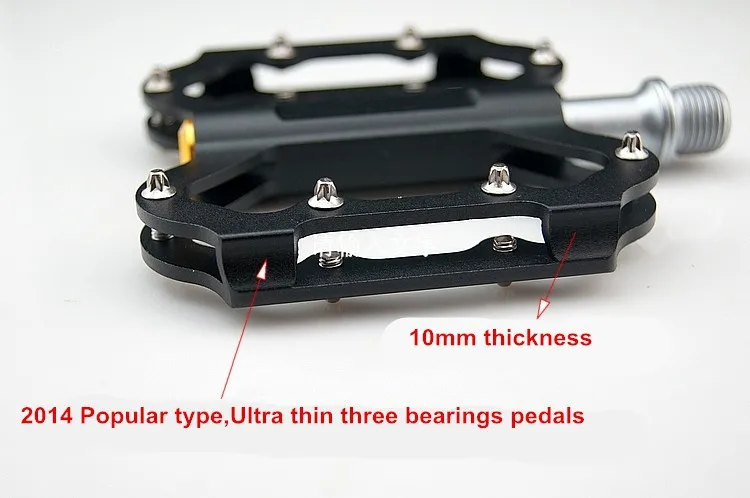Scudgood горный велосипед педали велосипеда 3 подшипники ножная педаль, сверхлегкая широкий педали mtb