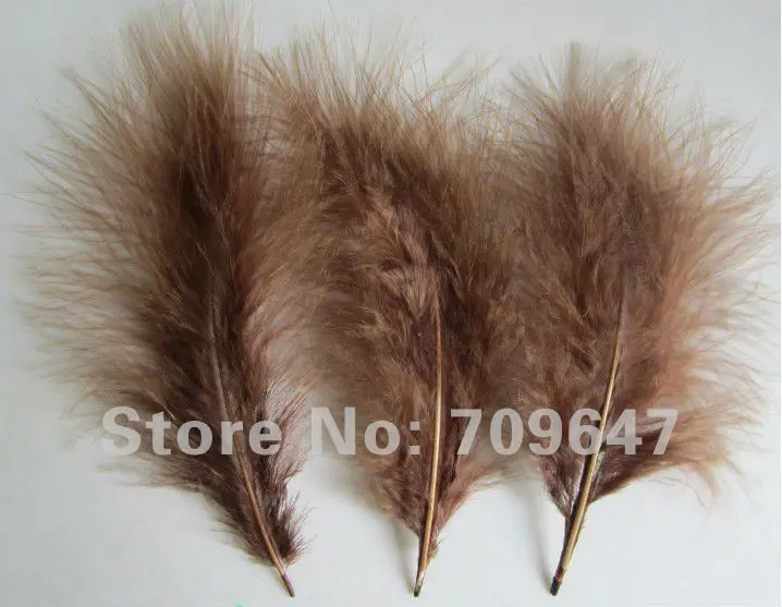 New! Hot sale! 600pcs/Lot  12-16cm Marabou Turkey Feathers 7colours available free shipping