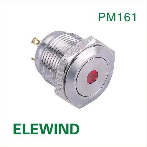 ELEWIND 16 мм точечное освещение Мгновенный кнопочный переключатель(PM161F-10D/J/R/1,8 в/с