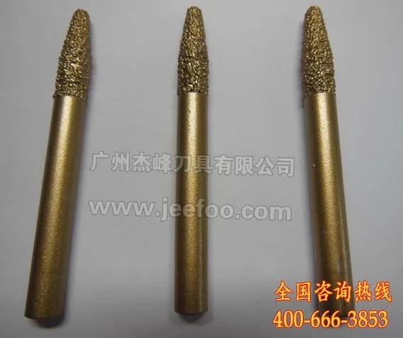 A9-Angle 20 6*3*20 мм Jeefoo спеченные Инструменты, конический камень Биты, алмазные гравировальные инструменты, резаки по жесткому граниту