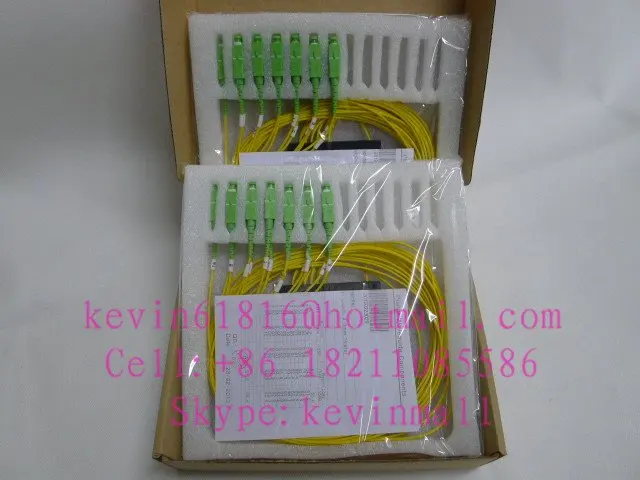 1x12 PLC сплиттер, siglemode, SC/APC, FC, ST, LC, SC/PC SC/FC/ST/LC разъем ODN. FiberCore