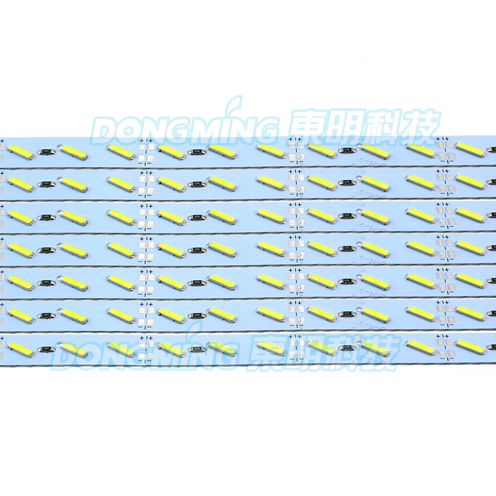 35 шт. 1 м fita Hard Luces led Bar light 12 в 100 см 72 SMD 8520 Алюминиевый PCB алюминиевый светодиодный
