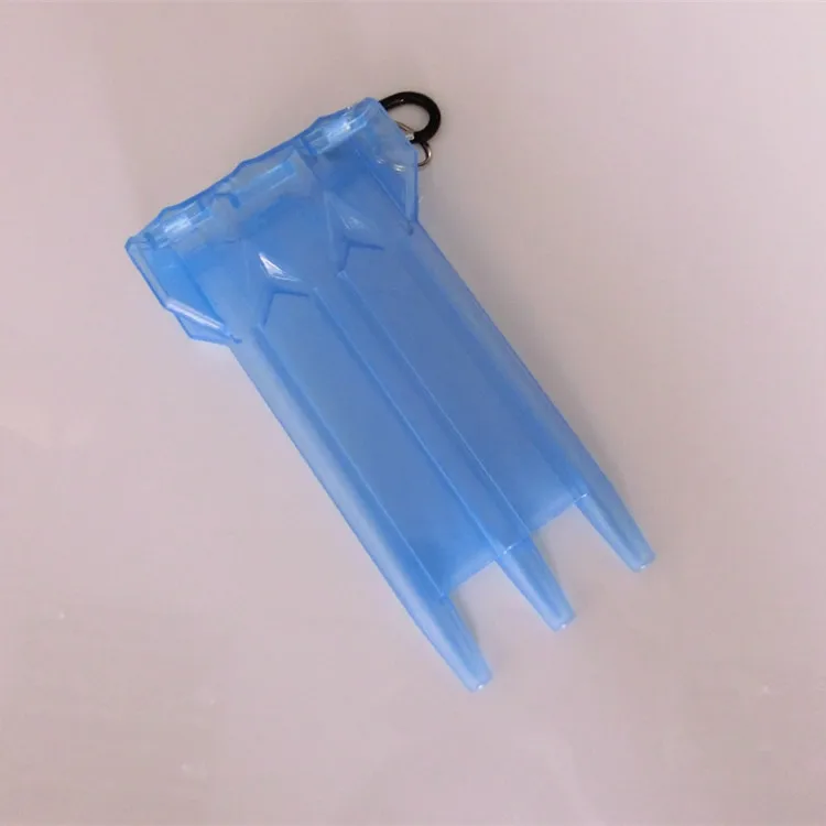 Blue color Пластик один комплект Дартс дело, дешевые случае вытачки. Дартс окно, Дартс аксессуар - Цвет: Blue color