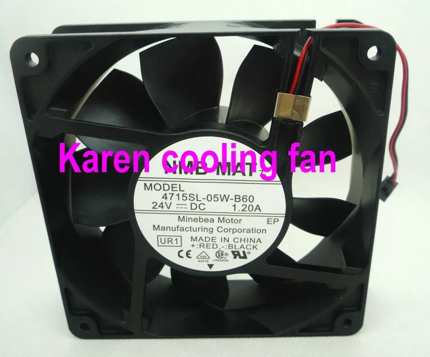 НМБ 12 см 4715SL-05W-B60 12038 24V 1.2A Вентилятор охлаждения