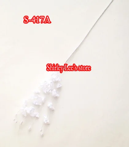 HOT SALE!!!144pcs  X PRETTY White Bridal Flower Spray on  Wired Stems ,Floral fillers,WEDDING CRAFTS