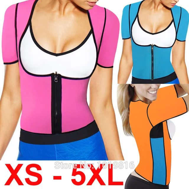 plus size women's sauna suit