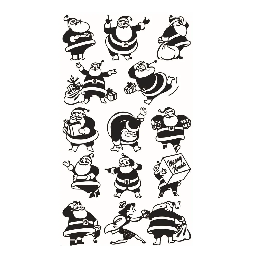 xmas various styles of santa claus christmas wall sticker store shop window wallpaper home decor 0221 - American Home Decor Stores xmas various styles of santa claus christmas wall sticker store shop window wallpaper home decor 0221 - American Home Decor Stores