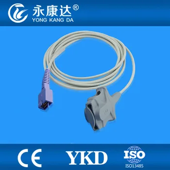 

Free Shipping for Nellcor DS-100A Adult Soft tip Reusable spo2 sensor, 3M/9Pin Oximax