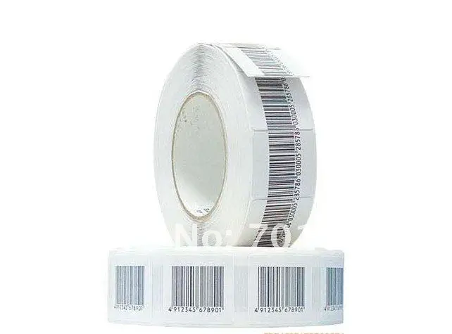 1000pcs CHECKPOINT  8.2 MHz  RF SOFT TAGS  Soft Label 40mm*40mm EAS Tag 