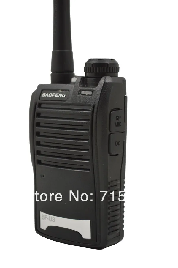 Бесплатная доставка Baofeng BF-U3 UHF 400-470 мГц Малый Мини Pocket переговорные трансивер двухстороннее радио Walkie Talkie мини радио для детей