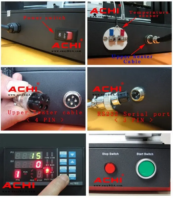 DHL ACHI IR-PRO-SC BGA Rework system, заводской агент
