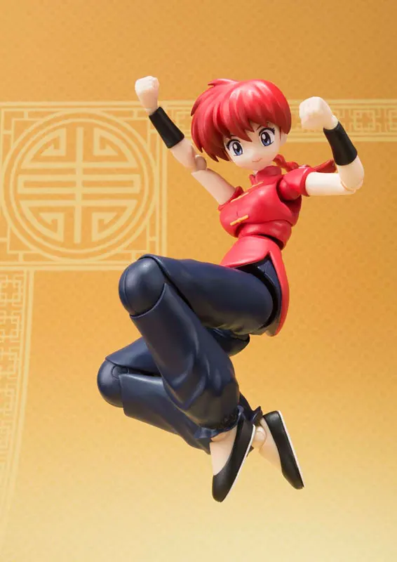 BANDAI Tamashii nages S. H. Figuarts(SHF) фигурка-Ranma Saotome(девушка) от "Ranma 1/2"