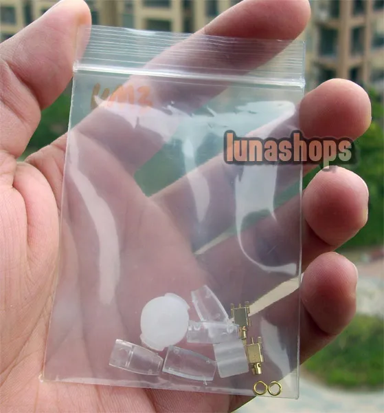 LN002583 Корея плесени серии-Shure SE535 SE425 SE315 SE215 наушники шпильки с крышкой Transparence