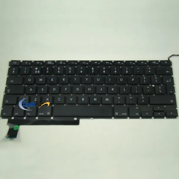 MacBook Pro 1" Unibody A1286 английская клавиатура 2009 2010 2011