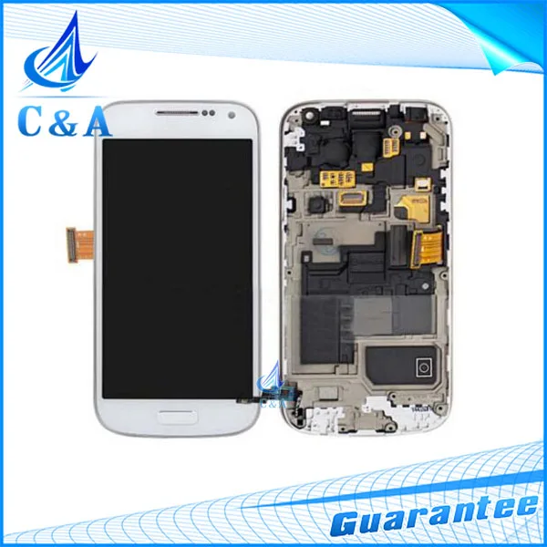 

Tested new replacement parts for samsung galaxy s4 mini i9190 lcd display with touch screen+frame 5 pcs DHL/EMS blue white