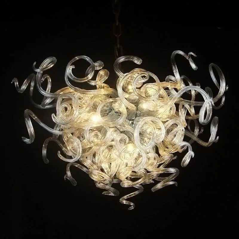 LED Открытый Подвесные Светильники цветок Форма Стороны Взорван Муранского Стекло AC 110/120/220/240 В