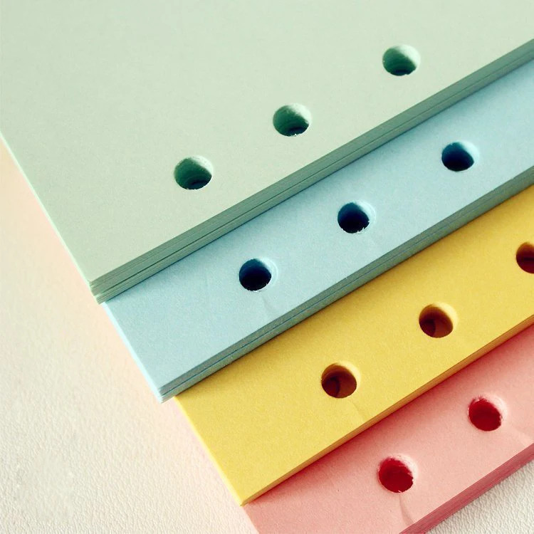 50 sheets planner colorful paper punched paper a5 leaf diary refills mixed color mint 50 sheets planner colorful paper punched paper a5 leaf diary refills mixed color mint