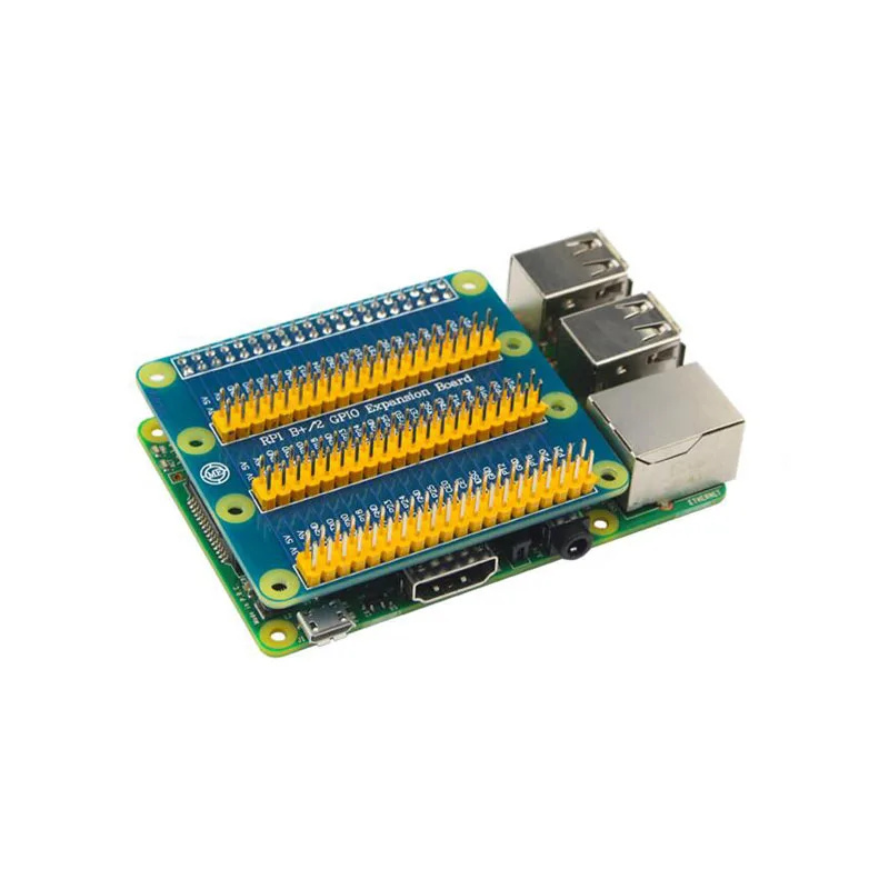Raspberry Pi 3 Model B+ плата расширения GPIO от 1 до 3 для RPI 3 Модель B также 40 Pin Модуль ввода-вывода общего назначения для оранжевый Pi банан Pi M3