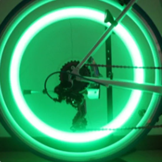 green Светодиодный фонарь LEADBIKE, велосипедный светильник, Аксессуары для велосипеда, велосипедное колесо, спицы, цвет Eclairage Velo Luz De Bicicleta Bisiklet Aksesuar - Цвет: green