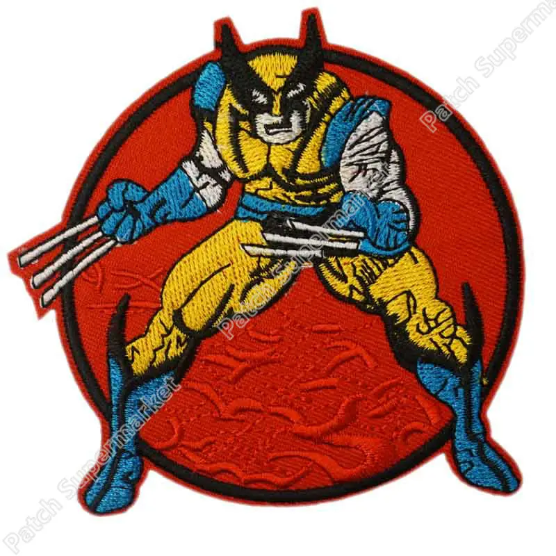 3." Росомаха Logan супергероев Мстители Marvel Comics предстоящих кино клеевая заплатка аппликация значок-эмблема