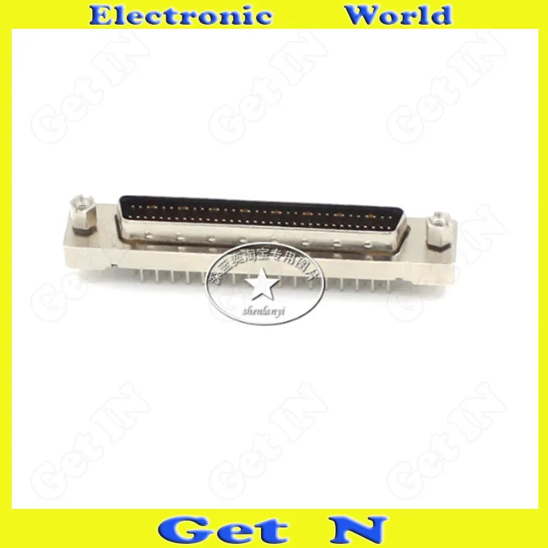5 шт. MDD68MS-180 SCSI HPDB68 разъем мужской головки прямой ноги адаптер 68PIN PCB плата Контакты Разъем