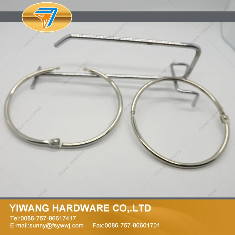 O ring Nickel plating postcard collection ring notebook ring office binder ring 10pcs/package