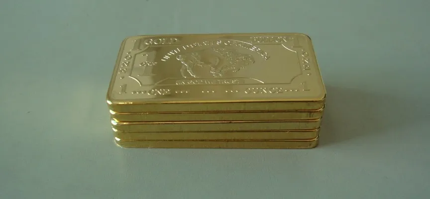 2010 1 унции 24 k золото буйвола 100 мельницы слиток золота+ герметичные