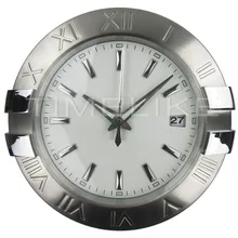 Luxury Style Metal Watch Shape font b Wall b font font b Clock b font with