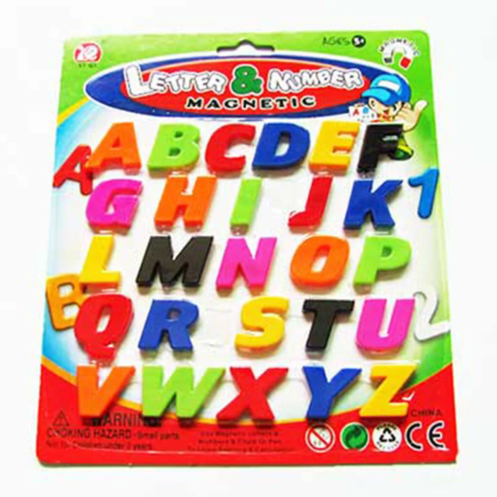 1 PC Magnetic Alphabet Letter Maths Number Fridge Magnets Learning font b Toys b font Gift