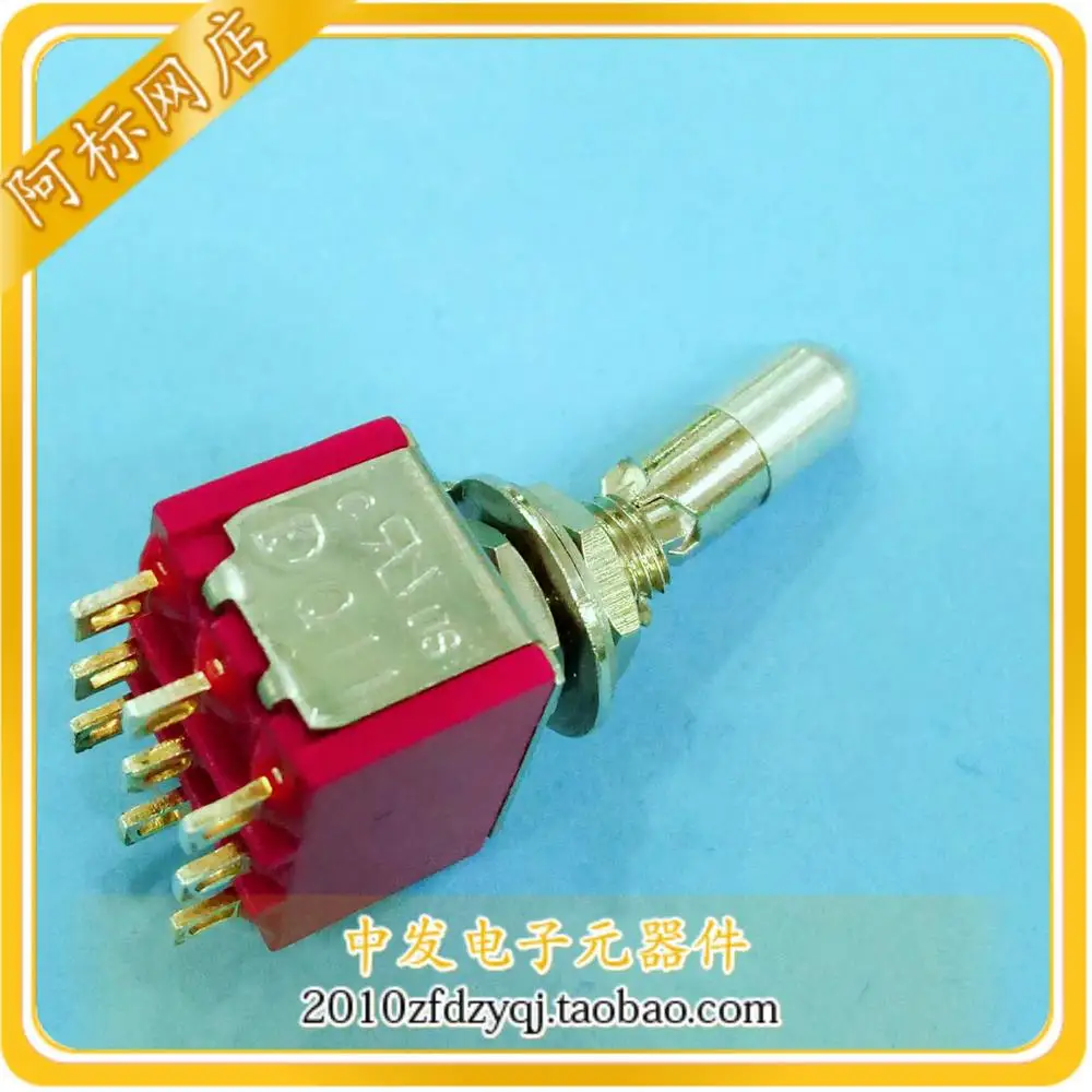Original new 100 Taiwan Q11 import SH self locking toggle switch 6mm/3