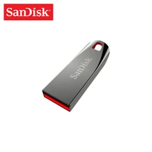 USB Флэш Накопитель SanDisk Cruzer Металл 16 ГБ 2.0 серебро|sandisk cruzer|usb flash drive
