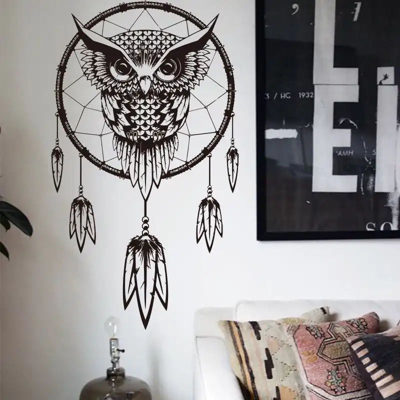 Diseno De Arte Indio Cazador De Suenos Para Decoracion Diy