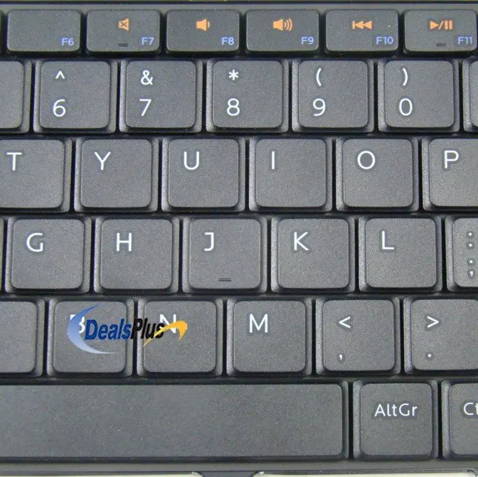 Для Dell Inspiron 14z 1470 15z 1570 Studio 14 1440 1450 1457 1458 14z S1440 Великобритании клавиатуры Черный