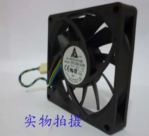 Для delta EFC0812DB 8 см 80 мм 8015 80*80*15 мм 12V 0.5A 4-провод PWM охлаждающий вентилятор