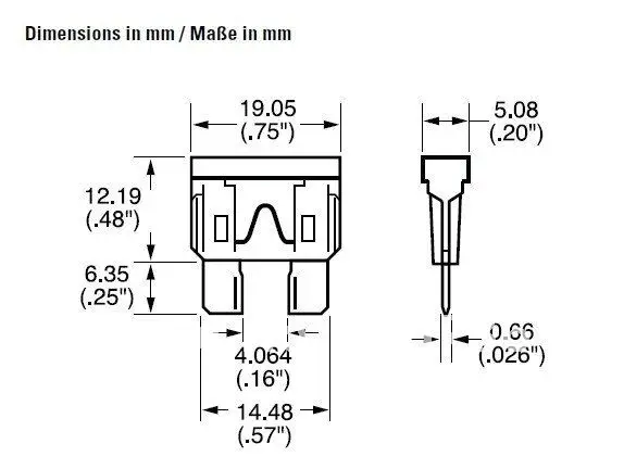 Littelfuse АТО серия-паяный пластинчатый теплообменник 287 серии-32 в пост быстродействующий лезвие предохранителя 1A 2A 3A 4A 5A 7.5A 10A 15A 20A 25A 30A 35A 40A