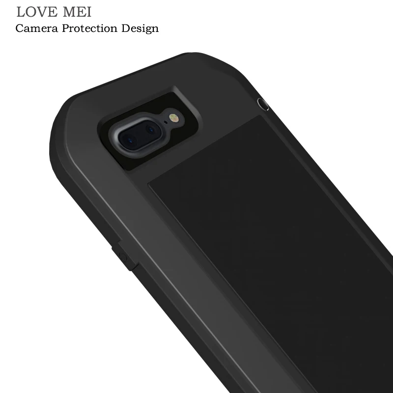 Любовь Мэй для iPhone 7 Plus чехол Роскошные противоударный металлический алюминий силикон Жесткий Полный Средства ухода за кожей чехол для телефона iPhone 7 чехол