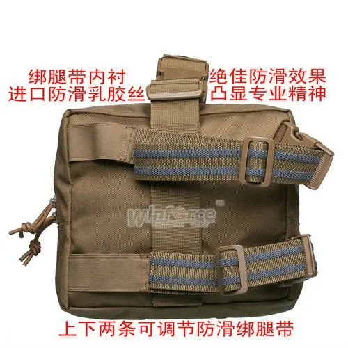 Ремень для тактического снаряжения WINFORCE/WW-07 MOLLE ножная сумка/ CORDURA/гарантированное качество Военная и поясная сумка для туризма