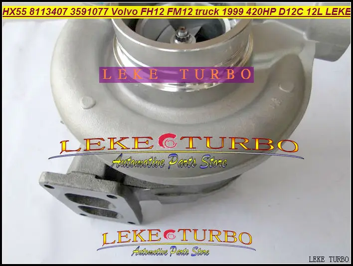HX55 8113407 3591077 Turbo turbine Turbocharger For VOLVO FH12 FM12 Truck 1999 420HP Engine D12C 12L LEKE (1)