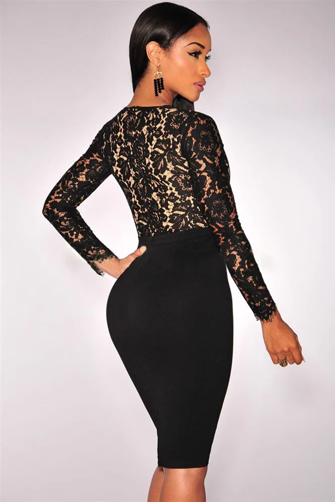 robe chic manche longue