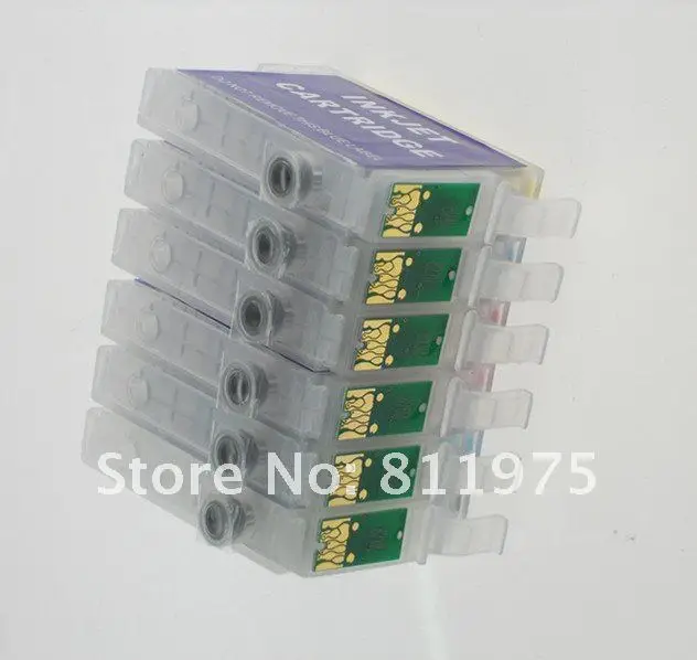 ICC50 IC50 ICBK50 многоразовый картридж для epson EP-301/EP-302/EP-702A/EP-801A/EP-802A/EP-901A/EP-902A/EP-901F/