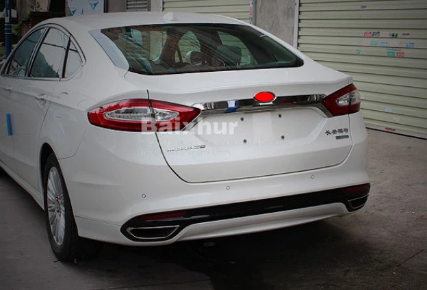 Для Ford Mondeo Fusion 2013 ABS Хромированная Задняя Крышка багажника Накладка