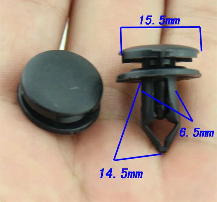 

6PCS For Honda Accord Fit Plastic Fasteners Front Guide Plate Wiper Cover Skylight Clamp