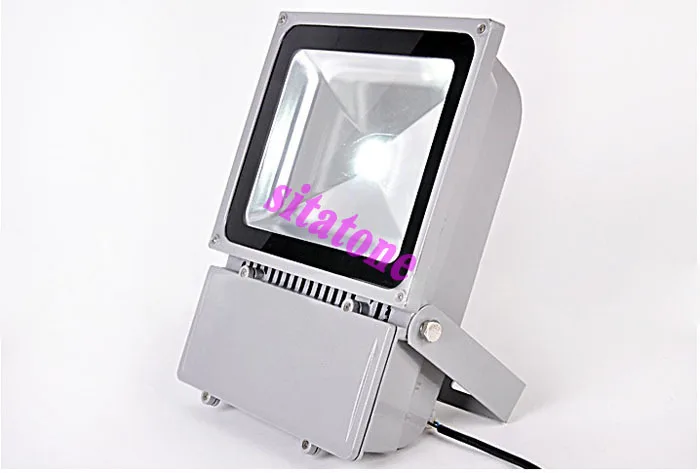 2 года гарантии, RGB DMX512 AC85-265V 100 Вт СИД прожекторное освещение, brigdelux 130lm/W PF> 0,9, 1*100 Вт светодиодный прожектор, светодиодные лампы