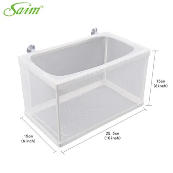 

Fish Tank Aquarium Incubator Fish meshy filter Breeding Hatching Boxes Multifunctional Acrylic Fish Breeding Isolation Box
